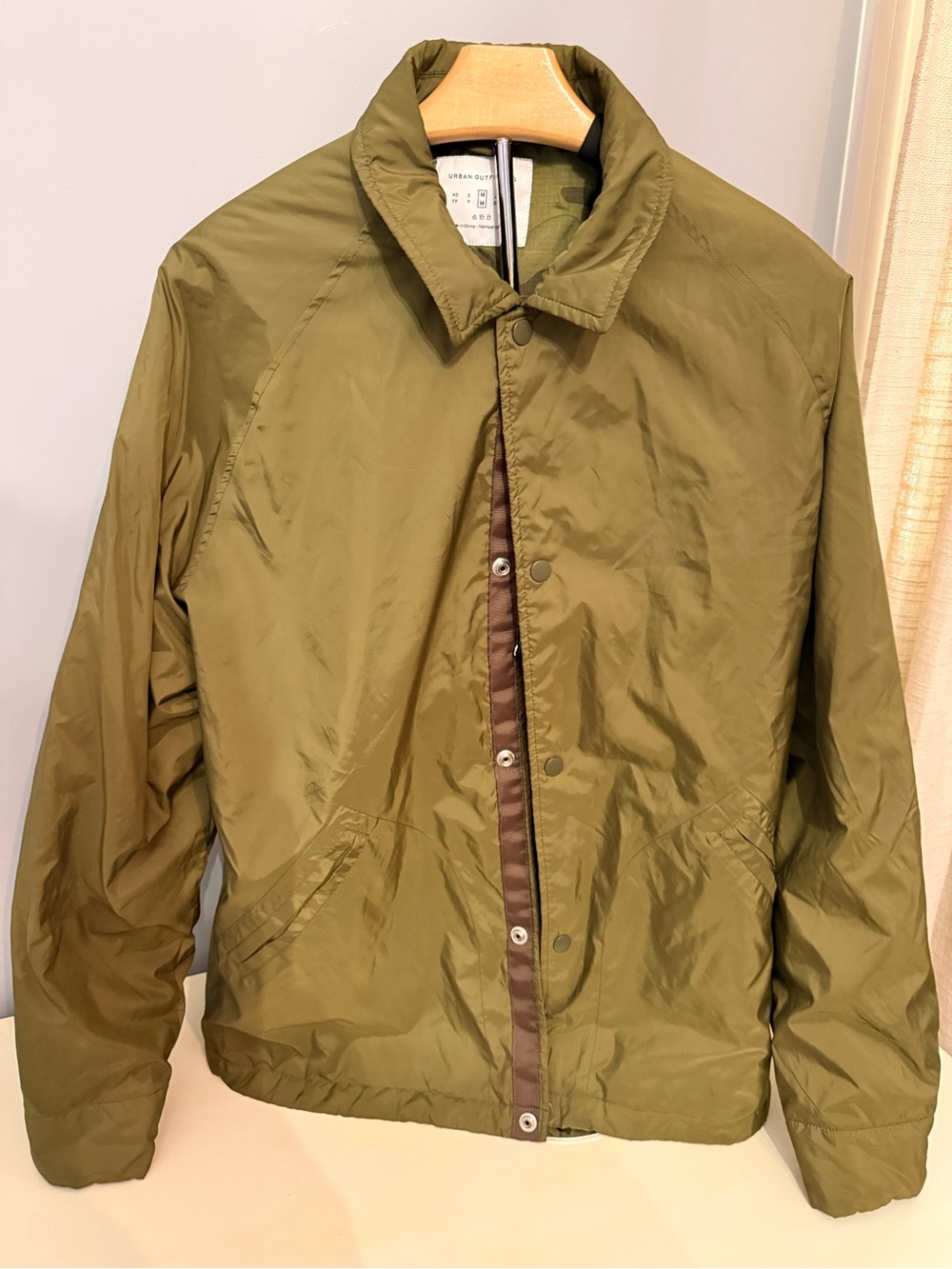 Women’s Olive Lightweight Jacket - Urban Outfitters